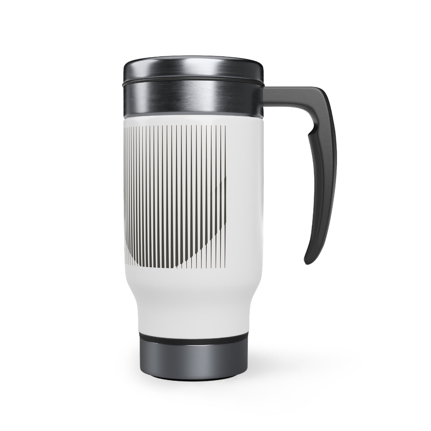 Stainless Steel Travel Mug with Handle, 14oz
