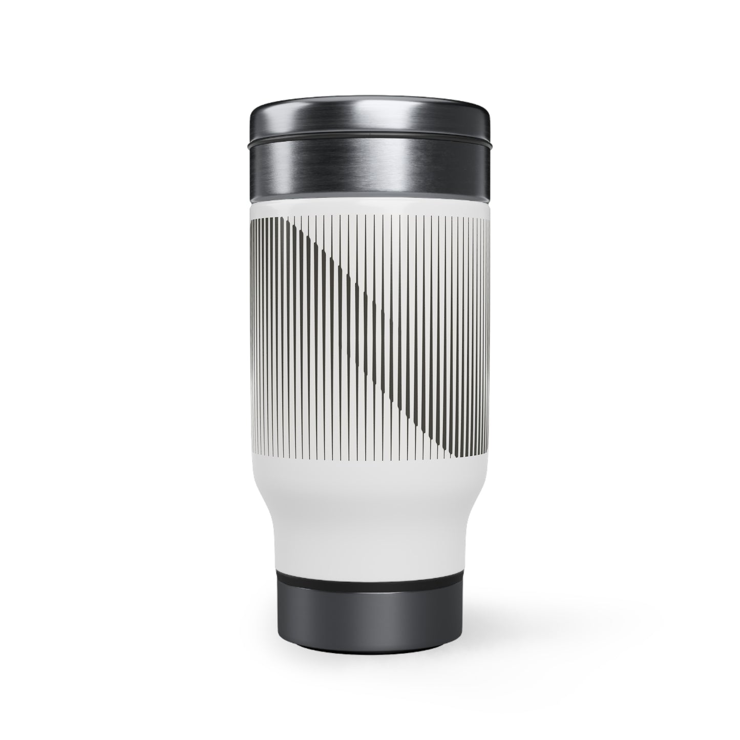 Stainless Steel Travel Mug with Handle, 14oz